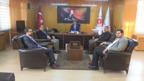TÜMSİAD ’dan Başsavcı Savran’a hayırlı olsun ziyareti
