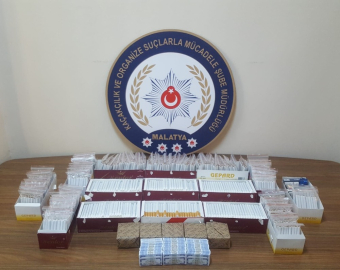 Malatya’da kaçakçılık operasyonu
