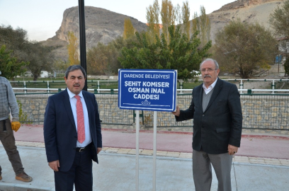 Şehit komiserin adı ilçesinde yaşayacak
