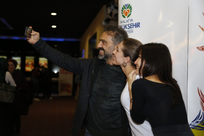 ‘Borç’ filmi ekibi Malatyalılarla buluştu
