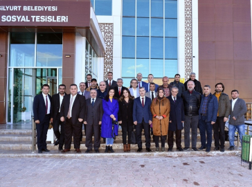 Basın mensupları Yeşilyurt’taki yatırımları gezdi
