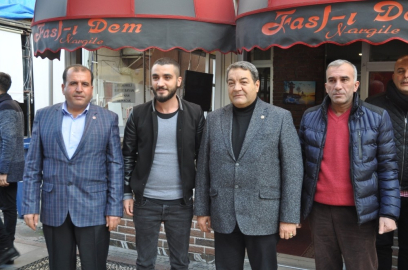 Fendoğlu, Malatya’da esnaflarla buluştu
