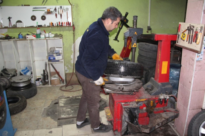 Lastikçilerde "Kış Lastiği" yoğunluğu
