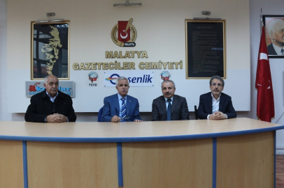 Mahmut Polat Gazeteciler Cemiyetini ziyaret etti
