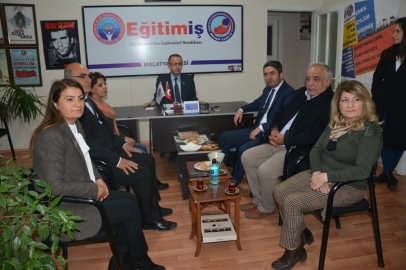 Enver Kiraz’dan Eğitim İş sendikasına ziyaret
