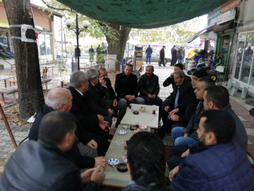Mustafa Kırteke’ye kanaat önderlerinden destek
