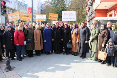 Kadına yönelik şiddete dikkat çektiler
