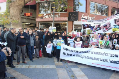Malatyalı anneler, Yemen’deki zulmü protesto etti
