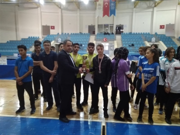Okullararası Gençler Masa Tenisi Müsabakaları sona erdi
