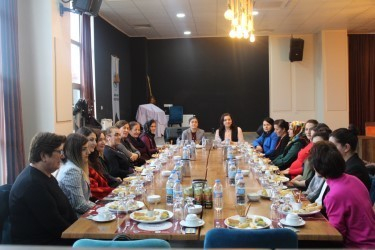 Arguvan’da kadına şiddete dikkat çekildi
