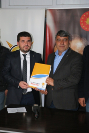 Muhabir Mehmet Kılıç, Yazıhan Belediye meclis üyeliğine başvurdu
