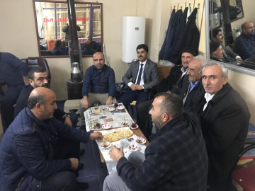Ak Partili İnce’den esnaf ziyaretleri

