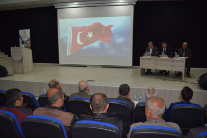 Arguvan’da muhtarlar toplantısı yapıldı
