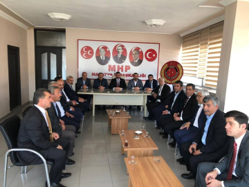 Muhtarlardan Avşar’a ziyaret
