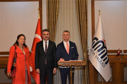 Kanada Büyükelçisinden Vali Baruş’a ziyaret
