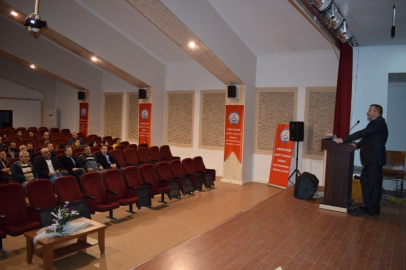 Milli eğitim personeline iş sağlığı semineri verildi
