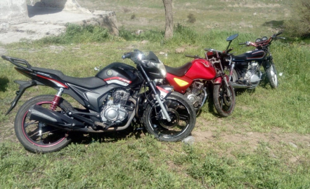 Motosiklet hırsızlarına jandarmadan baskın
