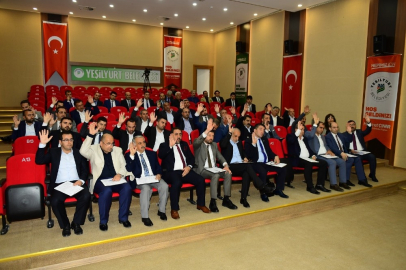 Yeşilyurt Belediye Meclisi Mayıs toplantısını yaptı
