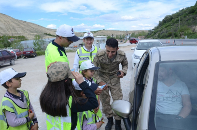 Darende’de Trafik Haftası etkinliği
