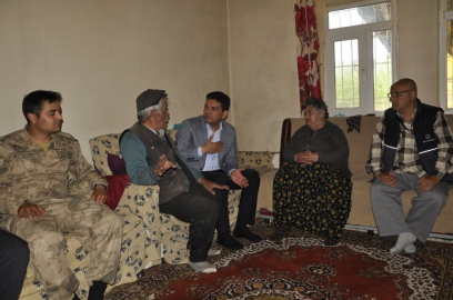 Kaymakam Şahin’den şehit annelerine ziyaret
