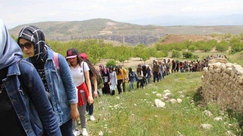 Dağcılık ve Kış Sporları Topluluğu’ndan Levent Vadisi yürüyüşü
