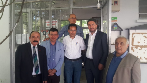 Kiraz’dan muhtara hayırlı olsun ziyareti
