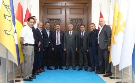 Muhtarlardan Başkan Gürkan’a ziyaret
