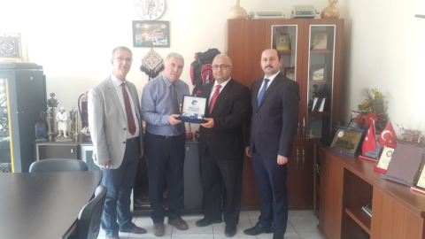 Turgut Özal Tıp Merkezinden itfaiyeye teşekkür
