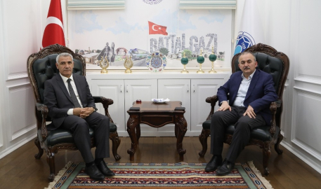 İlim Yayma Cemiyeti’nden Başkan Güder’e ziyaret
