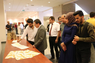 İnönü Üniversitesinde yıl sonu sergisi düzenlendi
