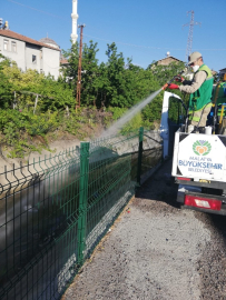 Malatya’da haşereyle mücadele sürüyor

