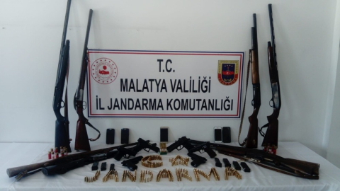 Malatya’da silah kaçakçılığı operasyonu

