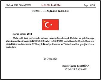 Kentsel dönüşümde kaplumbağa hızı