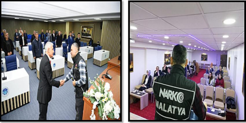 Uyuşturucu madde ile mücadele eğitimleri