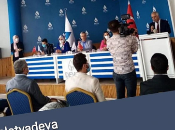 İlk kongre yapıldı Av. Nurlan İlçe başkanı