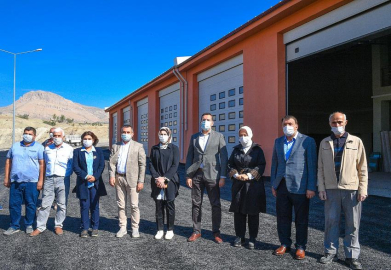 İlçenin sanayi sitesi asfaltlandı