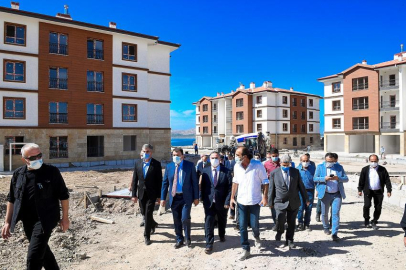 Güzel evler ortaya çıkmış