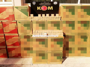 1 Milyon adet makaron ele geçirildi