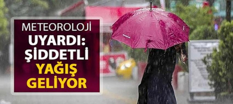 Soğuk ve yağışlı hava geliyor..