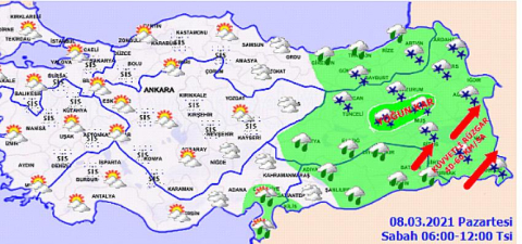 Hayret Malatya’da yağış görülüyor