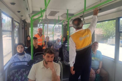 Malatya'da otobüslerin klimalarına yazlık bakım