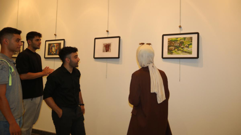 Özgün Baskı Resim Sergisi Açıldı