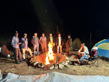 Dedelerinin Çadır Kurduğu Yaylalarda Kamp Yaptılar