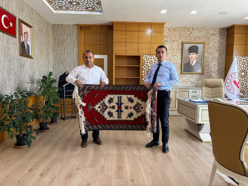 Yazıhan Kaymakamı Osman Kurt'a Göçer'den İlk Ziyaret