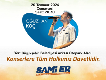 KAYISI FESTİVALİNDE OĞUZHAN KOÇ SAHNE ALIYOR 