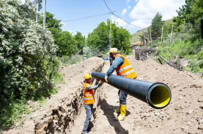KULUNCAK ÇÖRMÜ’YE KANALİZASYON HATTI 