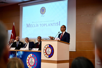 Malatya Valisi TSO'nun Meclis Toplantısında Katıldı