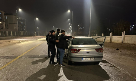 Malatya'da Okul ve Yurt Çevreleri Arandı