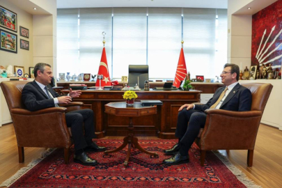 Ekrem İmamoğlu, Özgür Özel ile görüştü