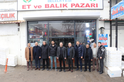 MAGİNDER’ den Et ve Balık Pazarı Esnafına ziyaret 